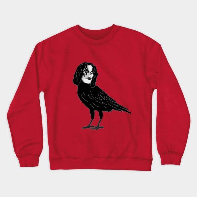 The Crow Crewneck Sweatshirt by DeliciousAmbiguity